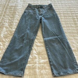 Madewell-The perfect vintage jeans-wide leg 26